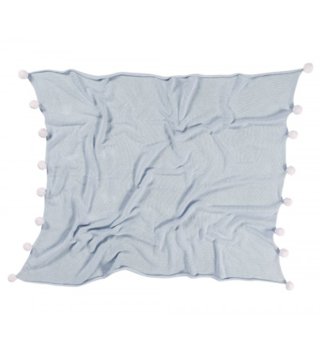 Deky /  Bavlnená deka/ prikrývka Bubbly Soft Blue 