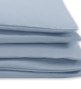 100 x 135 cm /  Bavlnená posteľná bielizeň 100x135 - Vintage modrá 