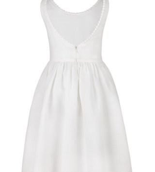 Šaty /  Detské ľanové šaty Audrey - White 