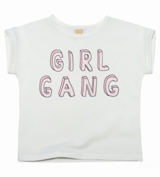Tričká s krátkym rukávom /  Detské tričko s krátkym rukávom GIRL GANG 