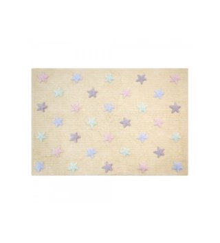 120 x 160 cm /  Koberec Estrellas Tricolor Stars Vanilla 120x160 