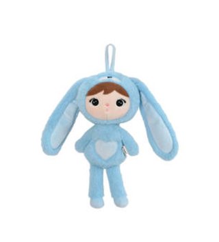 Plyšové hračky /  Metoo plyšový zajačik modrý 30 cm 