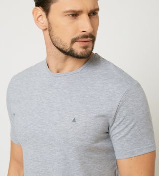 Pánske tričká a mikiny /  Pánske tričko - svetlo sivé 